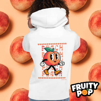 🍑 Peach Pete- PEACH PEACH PEACH Unisex Pullover Hoodie 🍑
