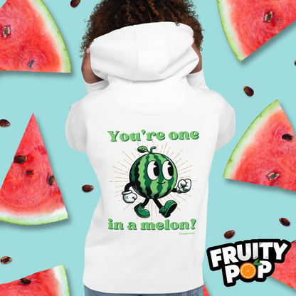 🍉 Melon Max- You're One In A Melon! Unisex Pullover Hoodie 🍉