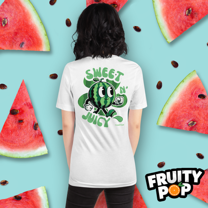 Embroidered Melon Max- Sweet N' Juicy Melon Flower