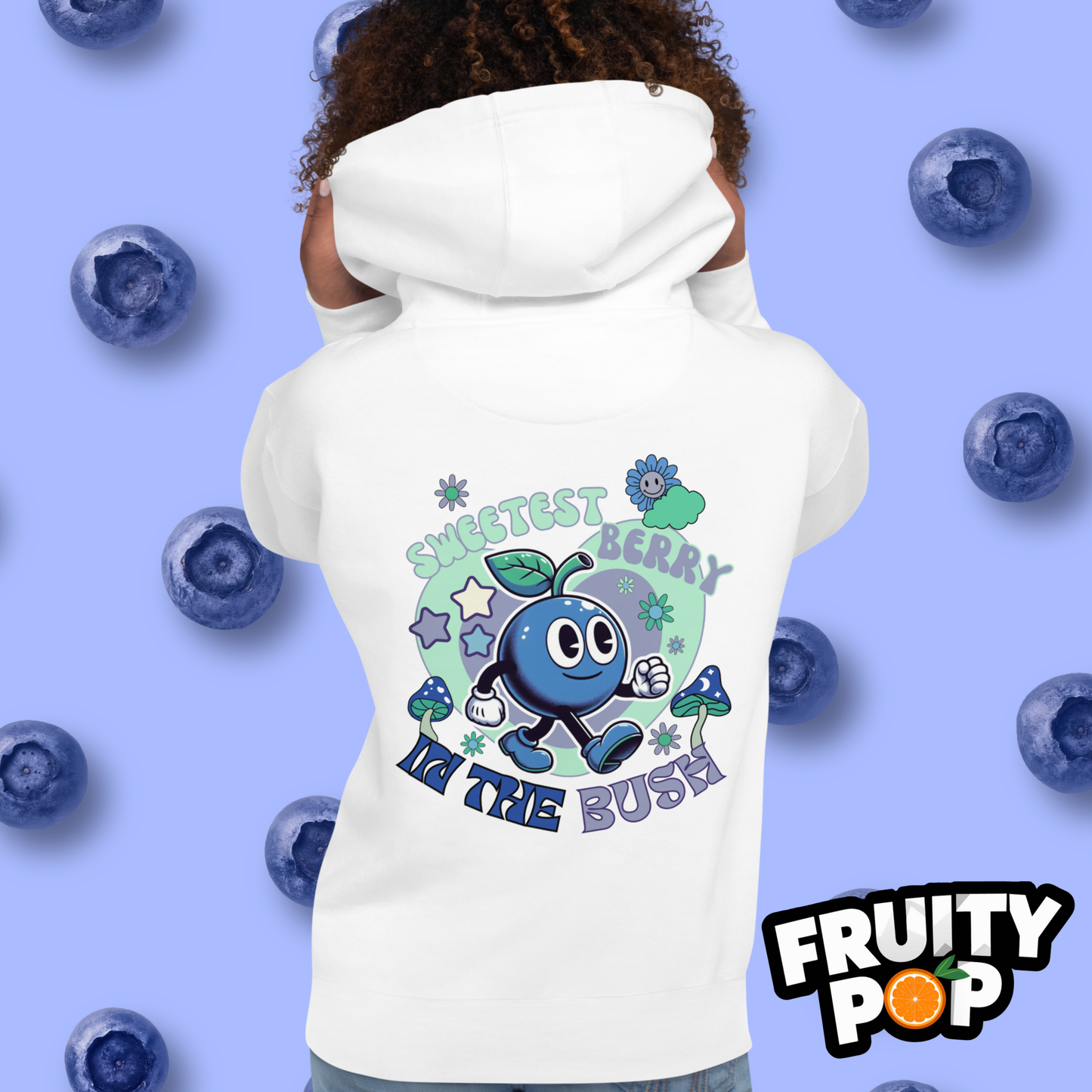 🍒💙 Blueberry Blake - Sweetest Berry In The Bush Kennedy Edition Unisex Pullover Hoodie 🍒💙