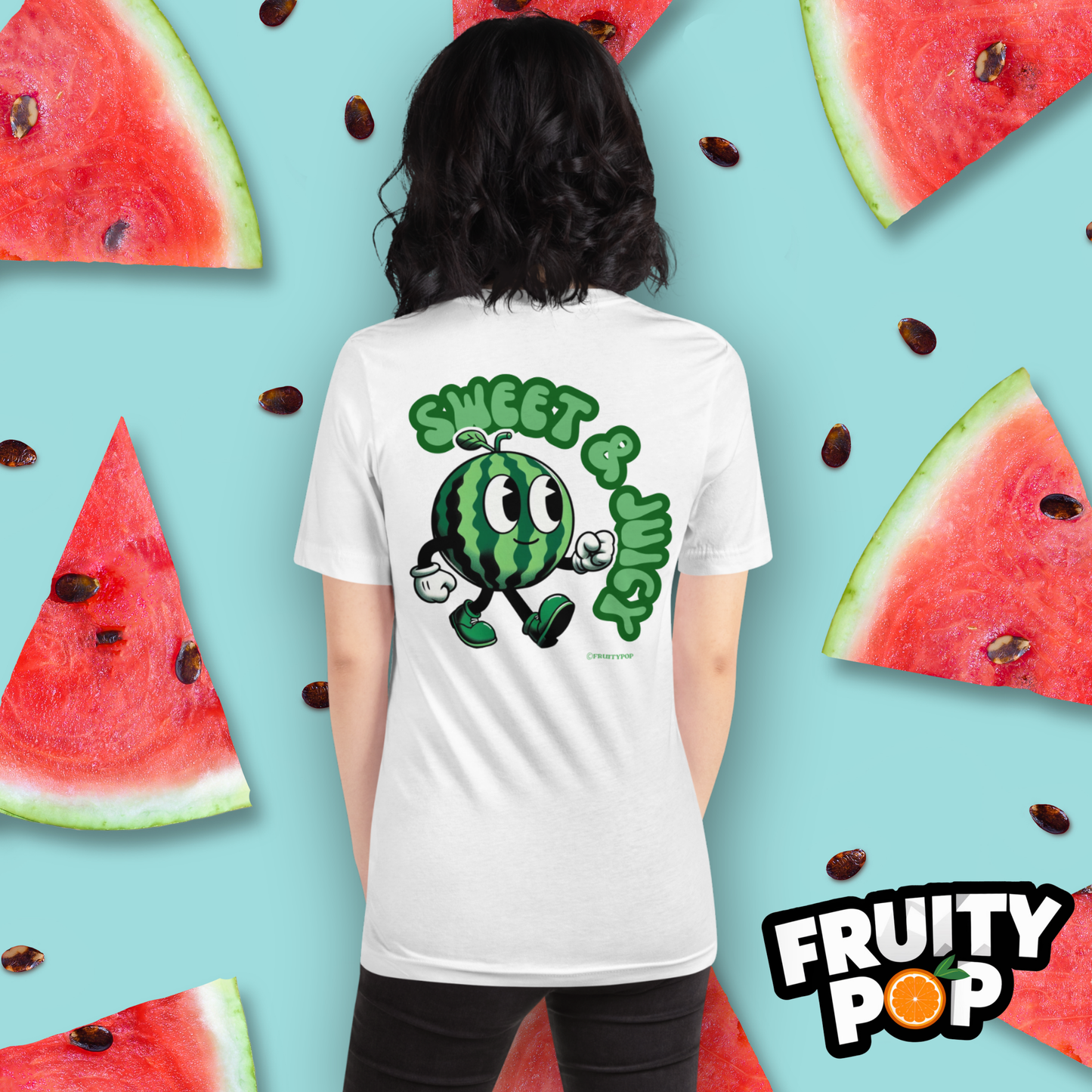 Embroidered Melon Max- Sweet N' Juicy