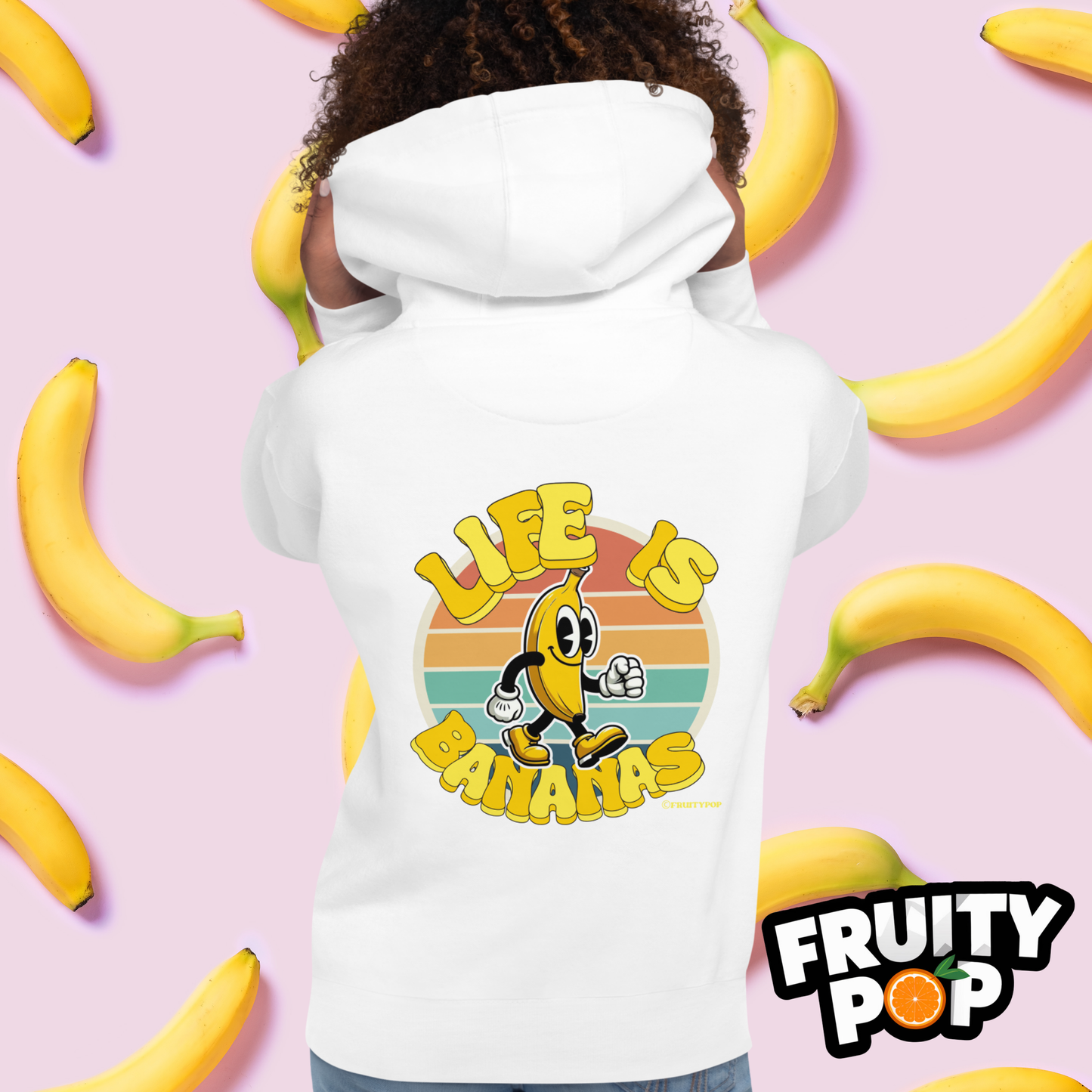 🍌 Banana Billy- Life Is Bananas Unisex Pullover Hoodie 🍌
