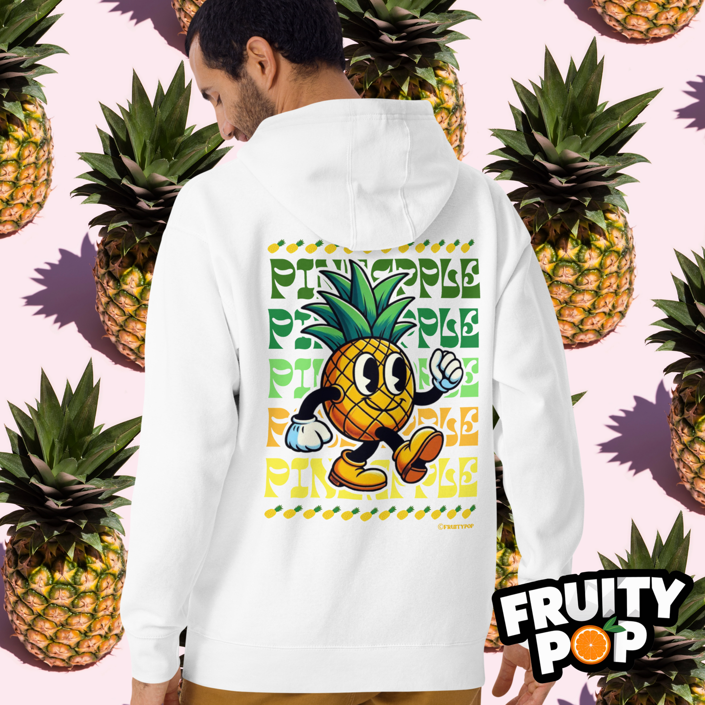 🍍 Pineapple Perry- PINEAPPLE PINEAPPLE PINEAPPLE Unisex Pullover Hoodie 🍍