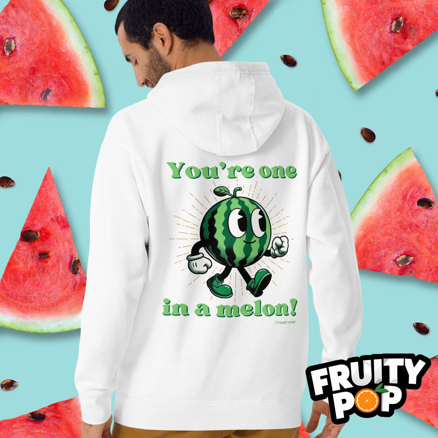 🍉 Melon Max- You're One In A Melon! Unisex Pullover Hoodie 🍉