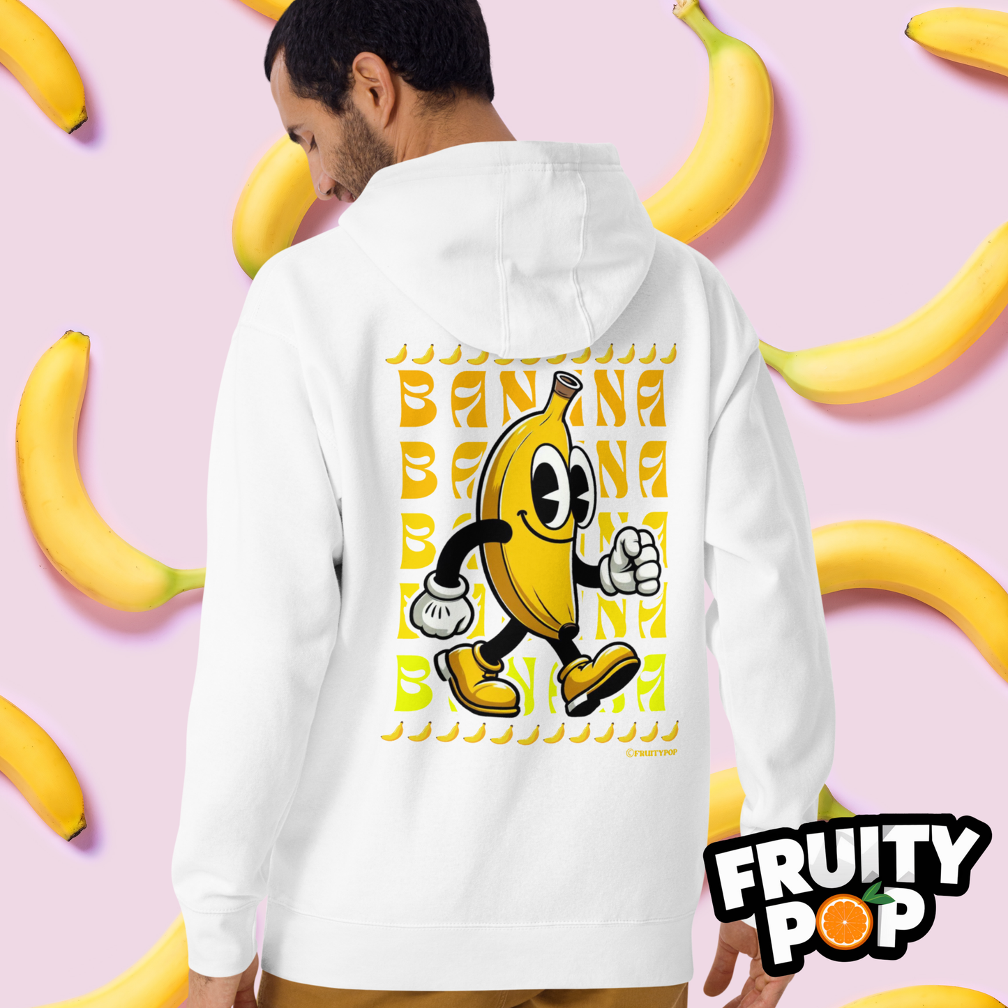 🍌 Banana Billy- BANANA BANANA BANANA Unisex Pullover Hoodie 🍌