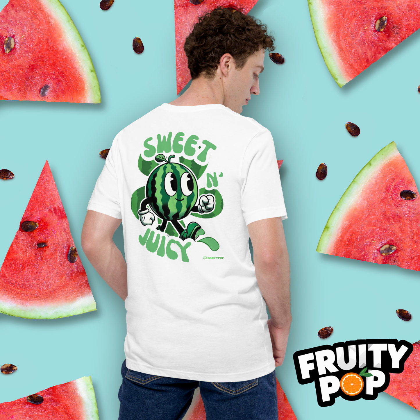 Embroidered Melon Max- Sweet N' Juicy Melon Flower