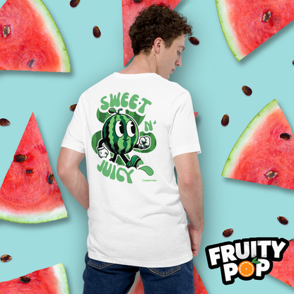 Embroidered Melon Max- Sweet N' Juicy Melon Flower