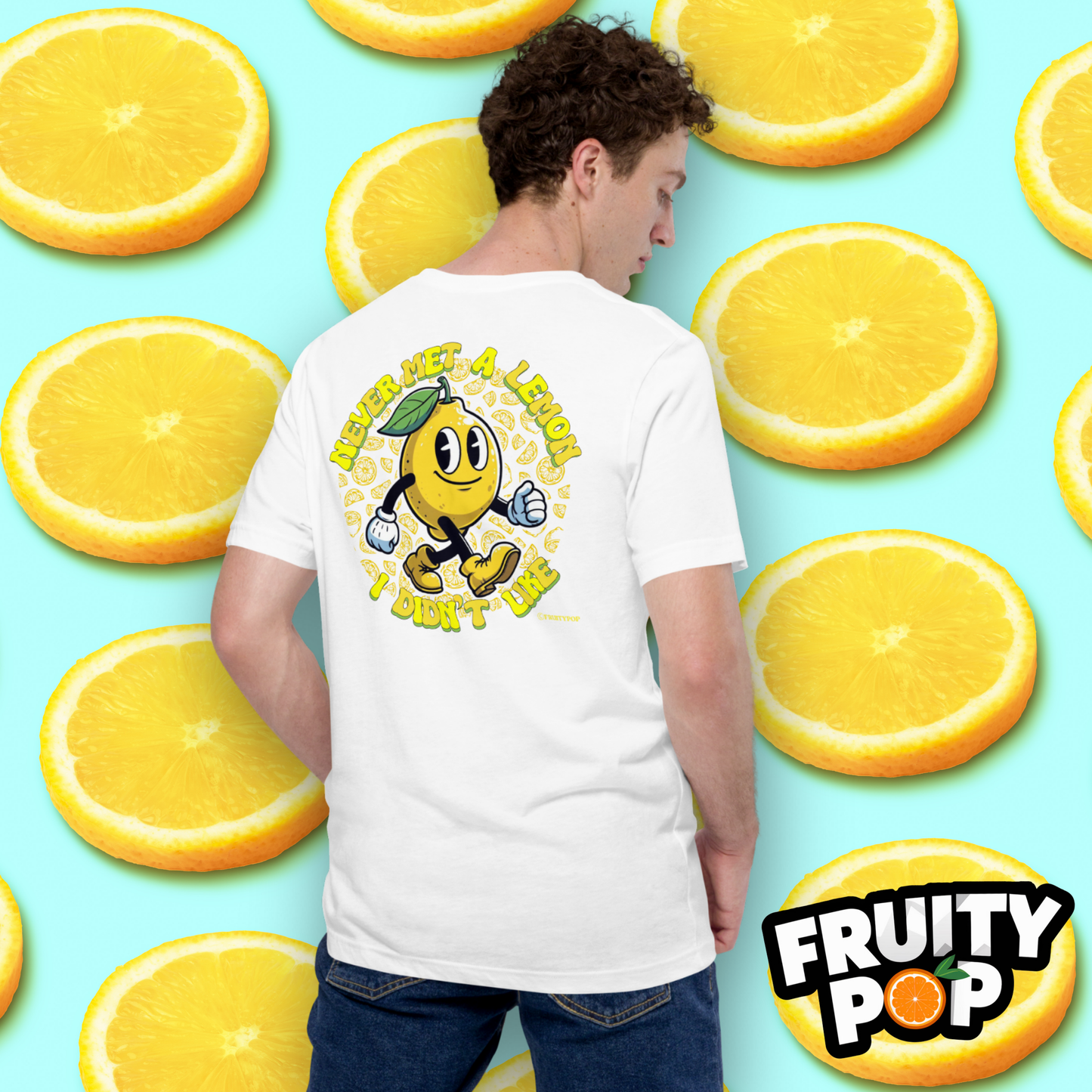 Embroidered Lemon Lenny- Never Met A Lemon I Didn't Like