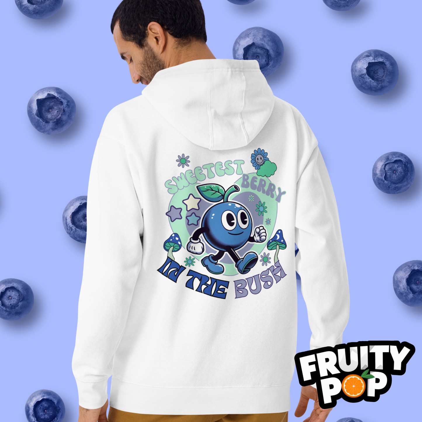 🍒💙 Blueberry Blake - Sweetest Berry In The Bush Kennedy Edition Unisex Pullover Hoodie 🍒💙