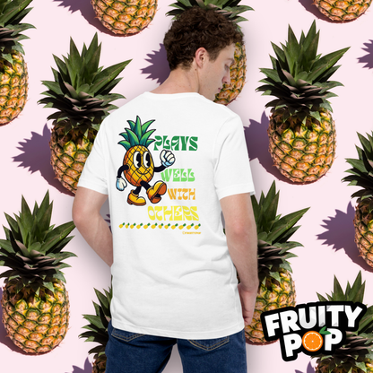 Embroidered Pineapple Perry- Plays Well With Others