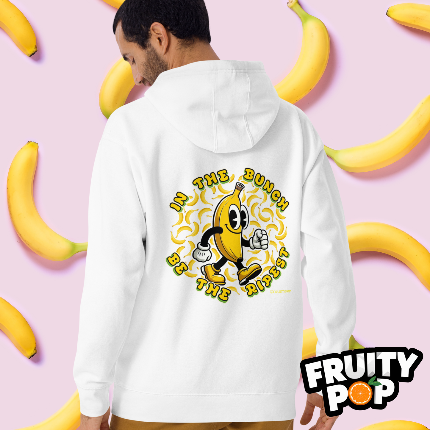 🍌 Banana Billy- In The Bunch Be The Ripest Unisex Pullover Hoodie 🍌