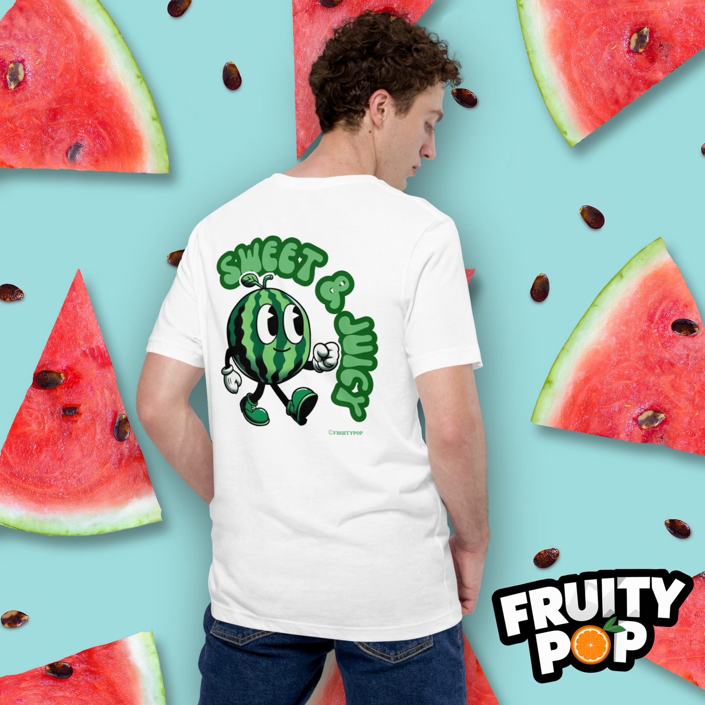Embroidered Melon Max- Sweet N' Juicy