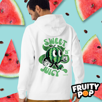 🍉 Melon Max- Sweet N' Juicy Melon Flower Unisex Pullover Hoodie 🍉